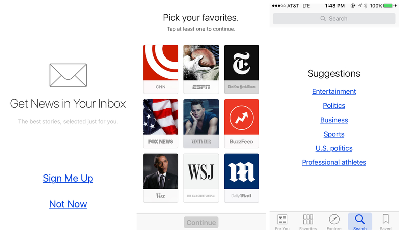 Illustration for article titled Apple News Is Better Than Newsstand, But That's Not Saying Much